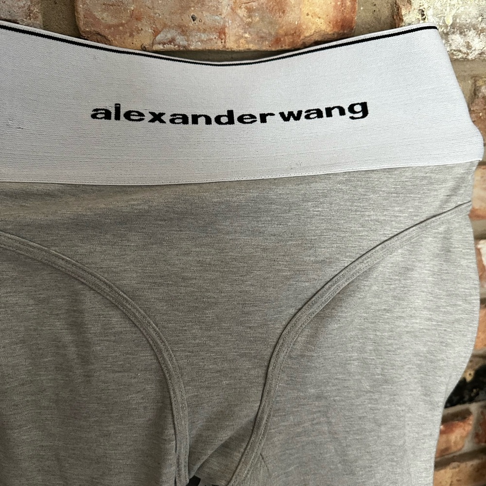 Alexander wang tights with zipper on side